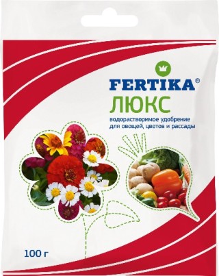 Фертика Люкс Кристаллический [100гр] - ООО «Семена Тут»