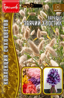 img-1: Лагурус (Зайцехвост) Заячий Хвостик [5 х 100 шт] - ООО «Семена Тут»