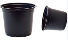 img-1: Горшок круглый диаметр 15 см V=1,5 л, полистирол - ООО «Семена Тут»